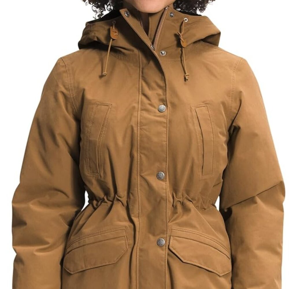 The North Face Snow Down Parka Utility Brown (EUC/GUC)